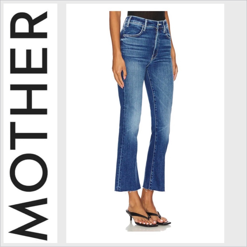 NWT MOTHER denim The Hustler Ankle Fray in Dirty Mary 34 - Picture 3 of 12